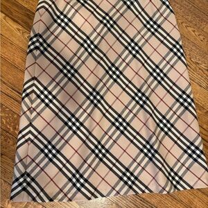 Burberry A-line skirt, US size 8, Nova Check
